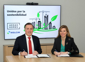 David Martinez CEO de AEDAS Homes y Carmen Diaz Directora General de Holcim Espana (1)