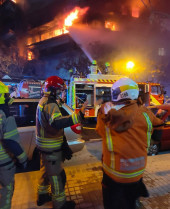 2024 Incendio Valencia foto del Consorcio de Bomberos de Valencia