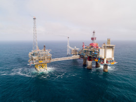 The Sleipner field in the North Sea Photo Øyvind Gravås and Bo B. Randul...