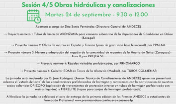 PROYECTA Y CONSTRUYE CON PH. Sesión 4 Obras hidráulicas y canalizaciones