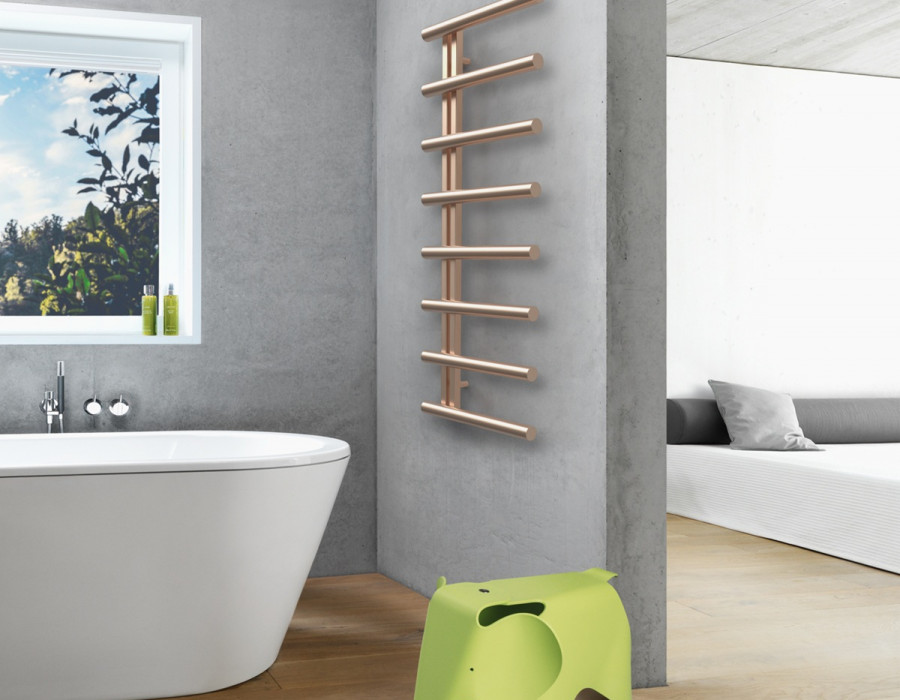 Zehnder RAD StudioCollection Chime HY BrushedBronce bathroom bedroom